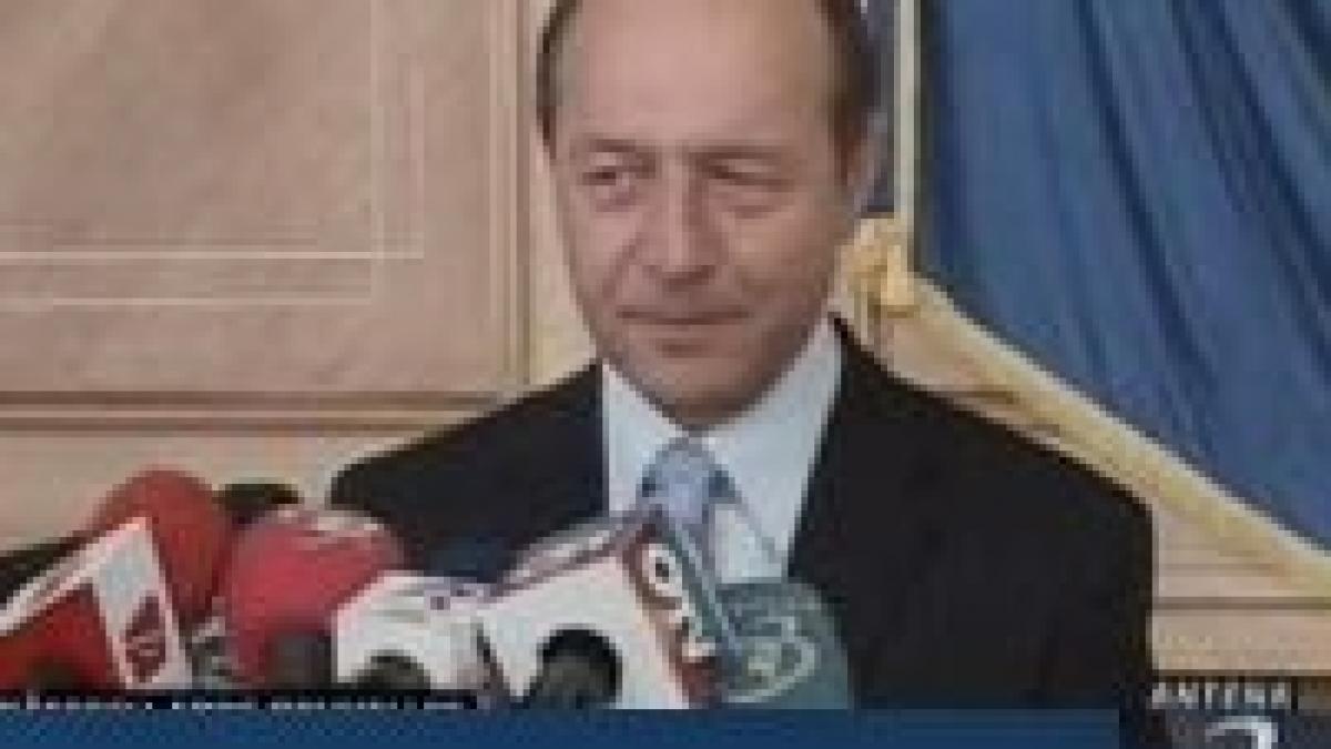 presedintele basescu pleaca in luxemburg