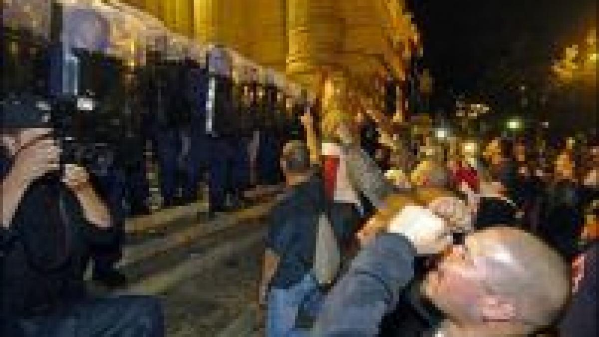 proteste antiguvernamentale la budapesta