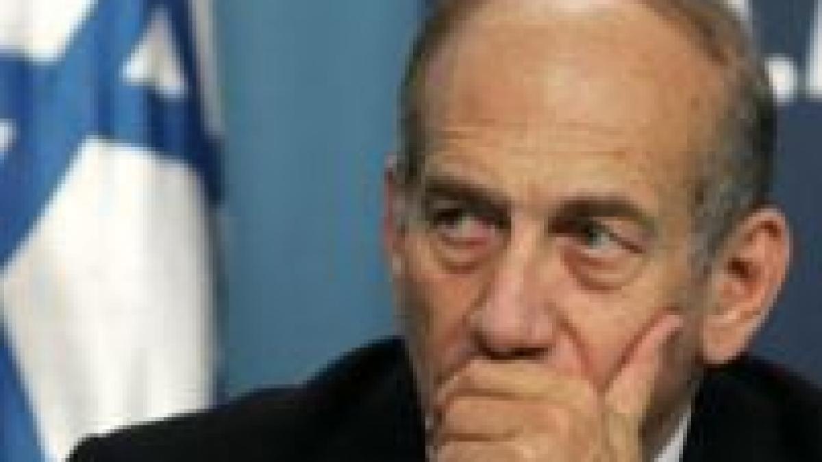 ehud olmert va continua sa conduca israelul