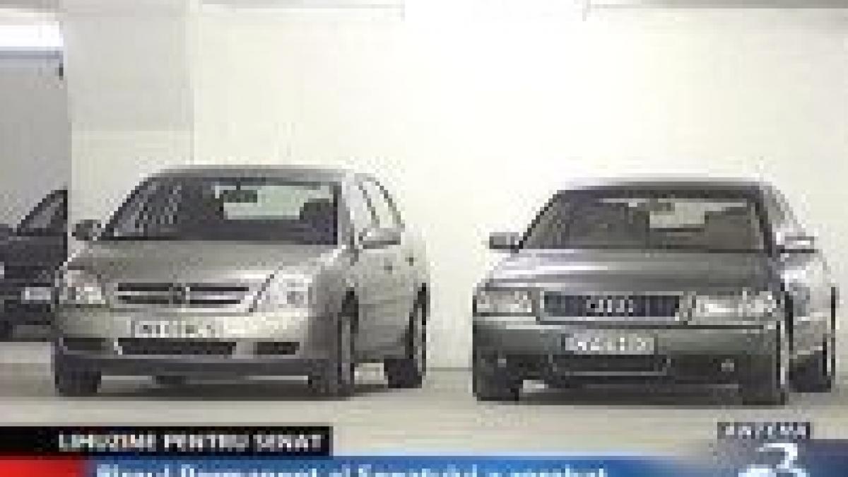 senatorii arunca banii publici pe limuzine