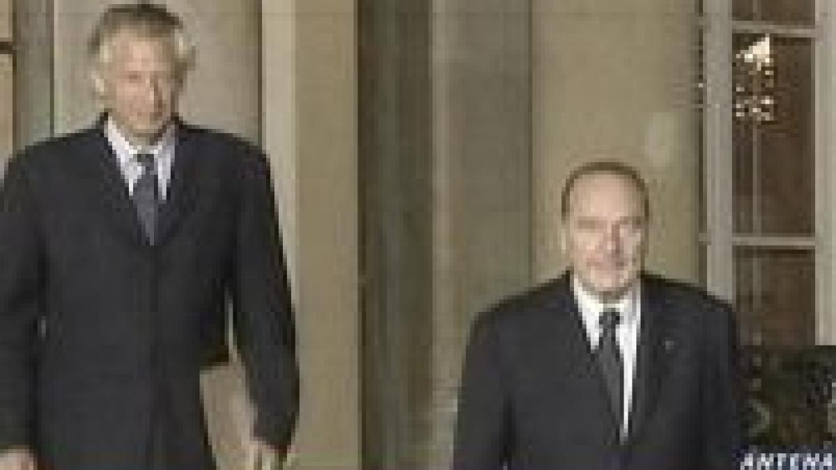 chirac a sustinut o ofensiva israeliana in siria