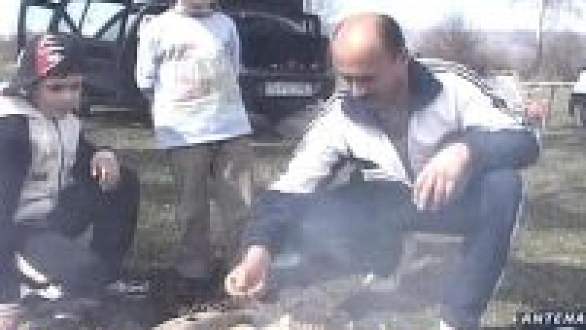 vremea frumoasa a scos romanii la gratar