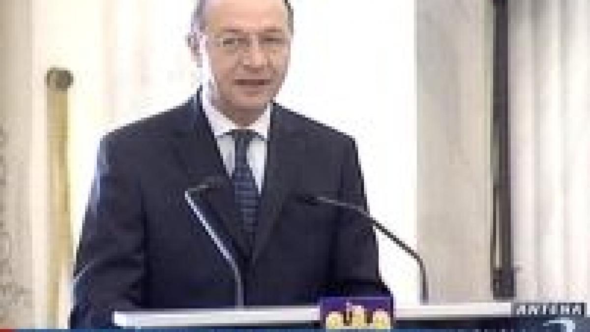 basescu sustine egalitatea sanselor