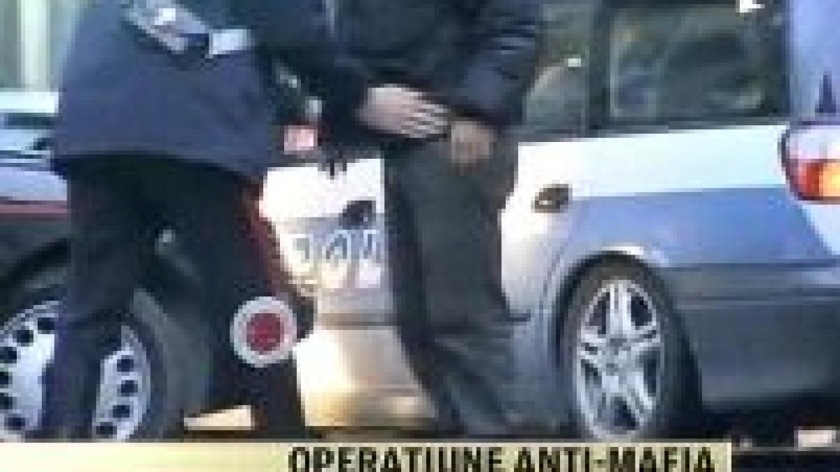descindere de amploare 171 de mafioti arestati