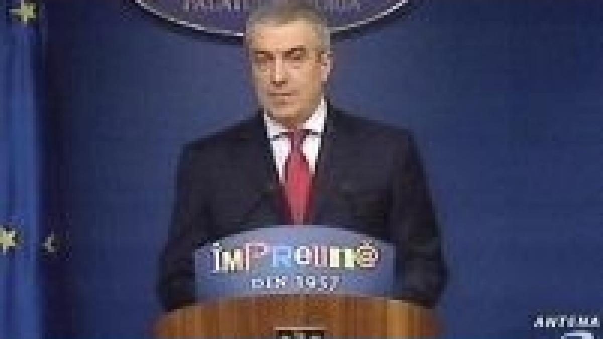 tariceanu este si ministru de externe
