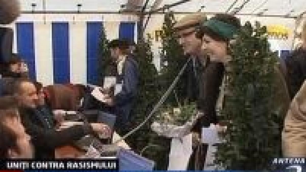 Belgienii s-au unit împotriva rasismului