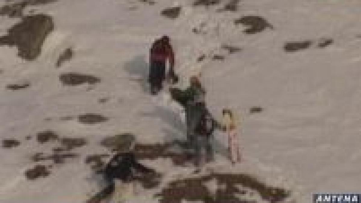 muntii fagaras risc iminent de avalansa