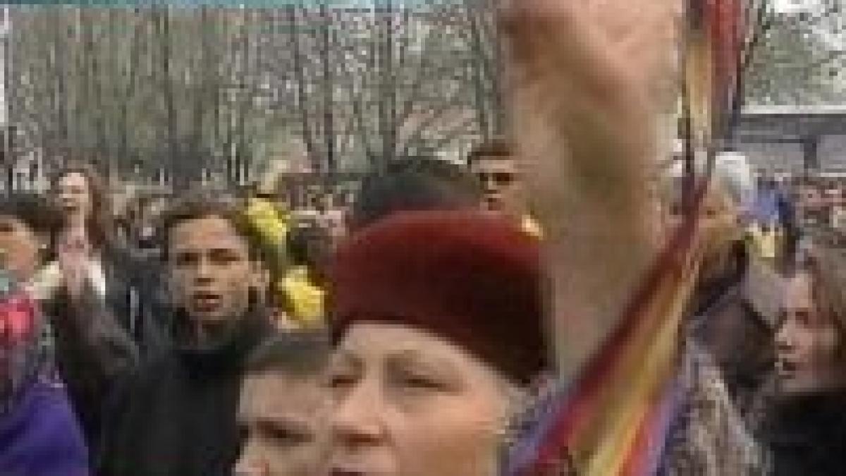 Chişinău. Liberali reţinuţi de poliţie
