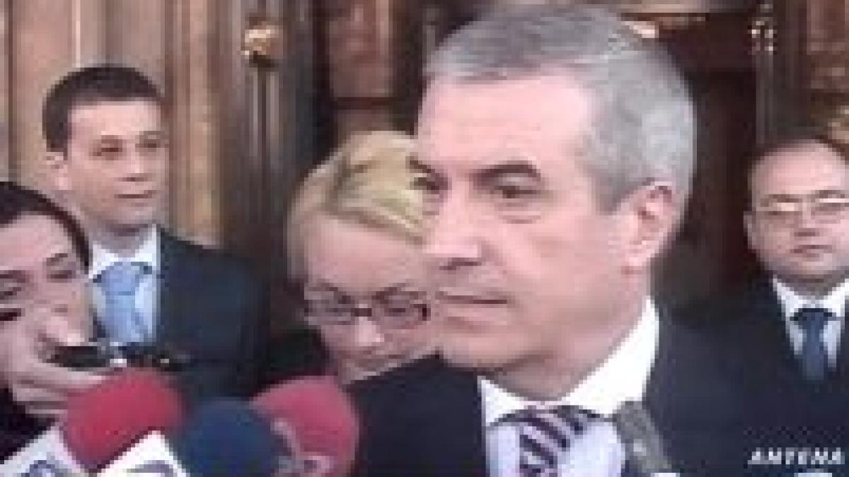 tariceanu a participat la sedinta mae