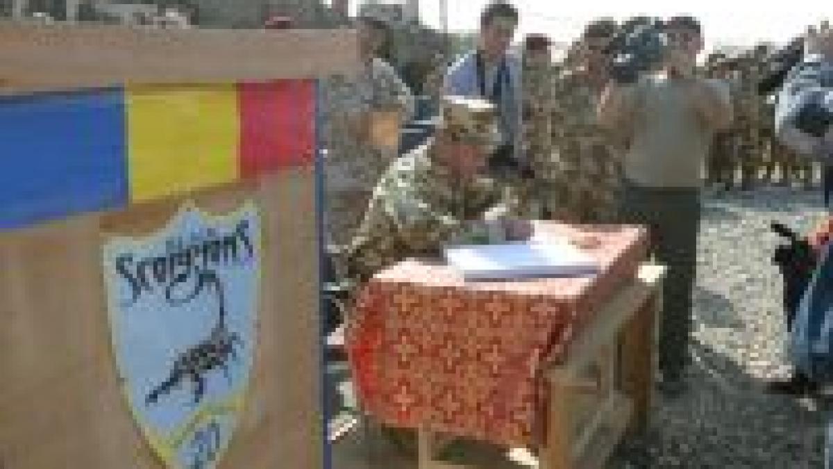 romania retrage 100 de soldati din irak