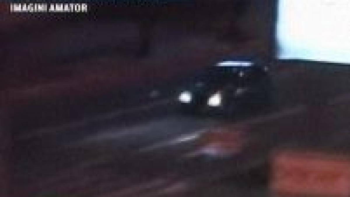 curse ilegale cu masini in mijlocul sibiului