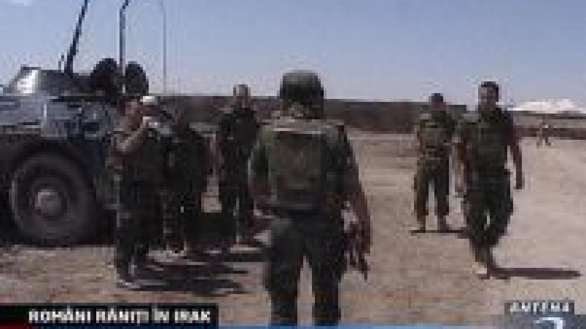 unul dintre militarii raniti in irak in stare critica