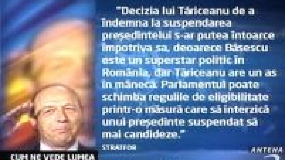 Suspendarea în presa internaţională