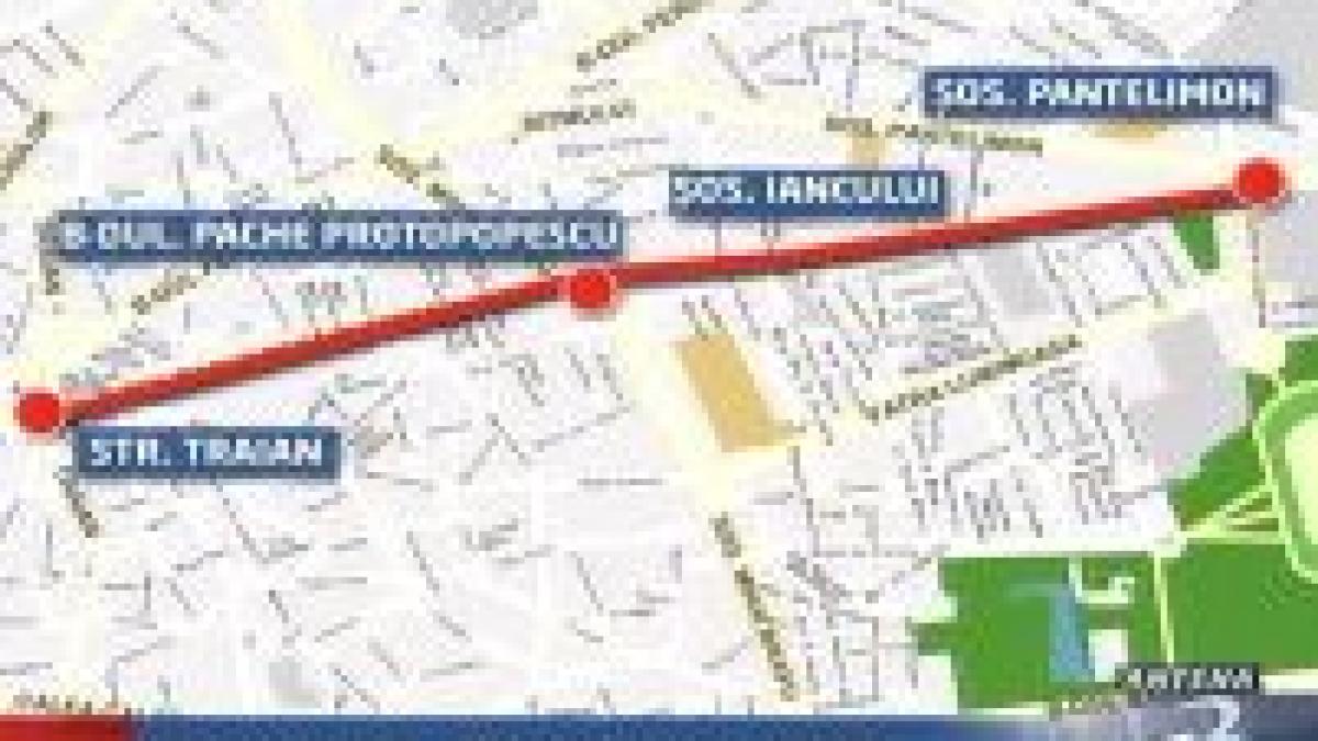 trasee modificate pentru tramvaiele 14 si 36