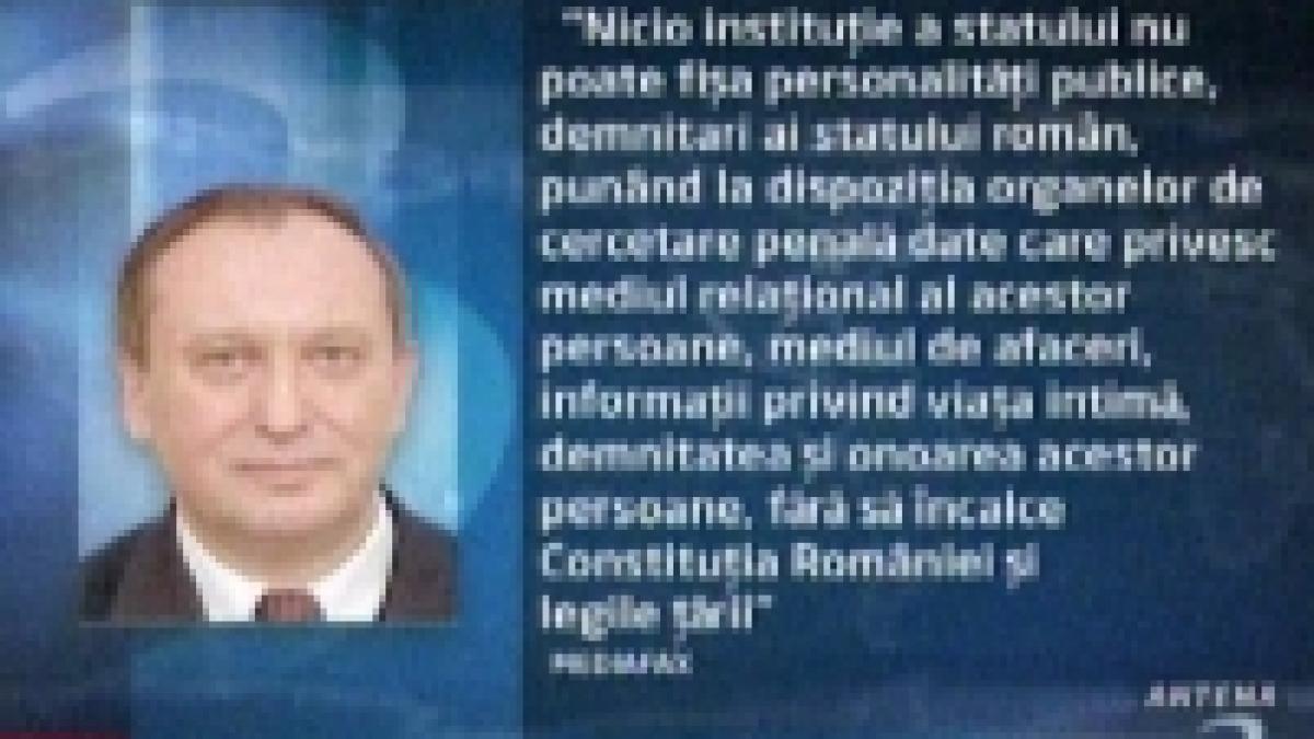 basescu a folosit informatii secrete