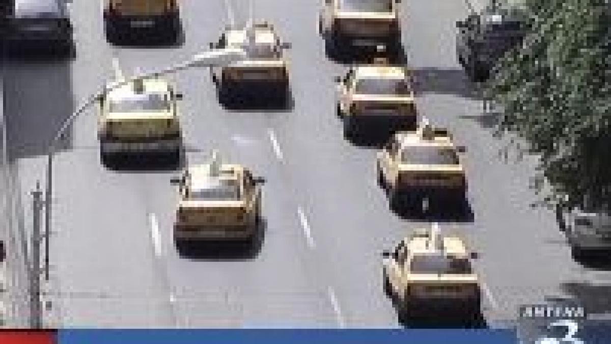 taximetristii au marsaluit prin capitala