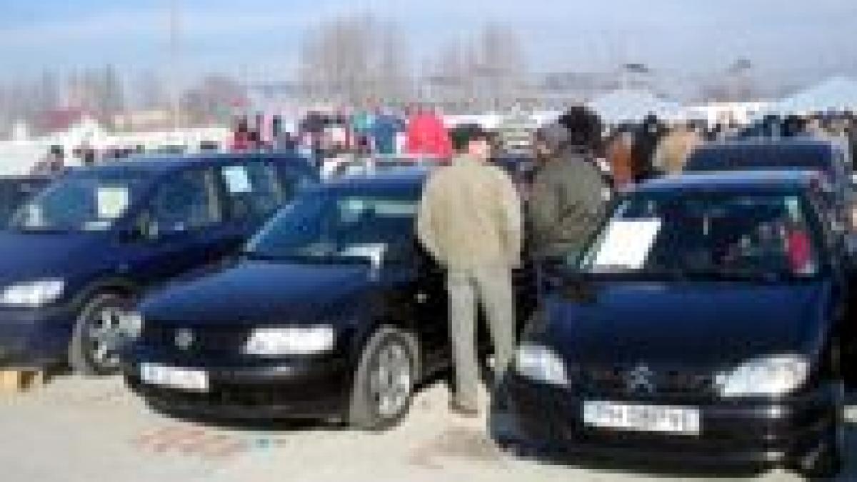 alarma cu bomba la targul de masini din vitan