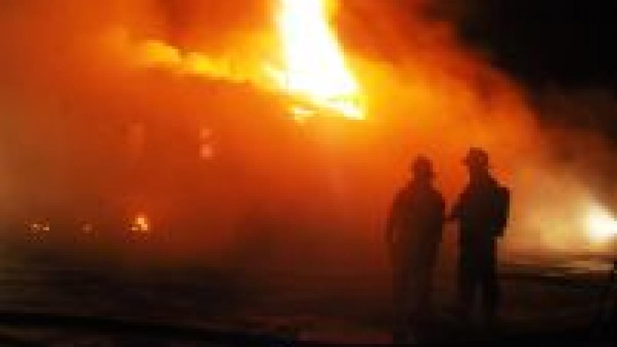 Incendiu de proporţii în Manchester