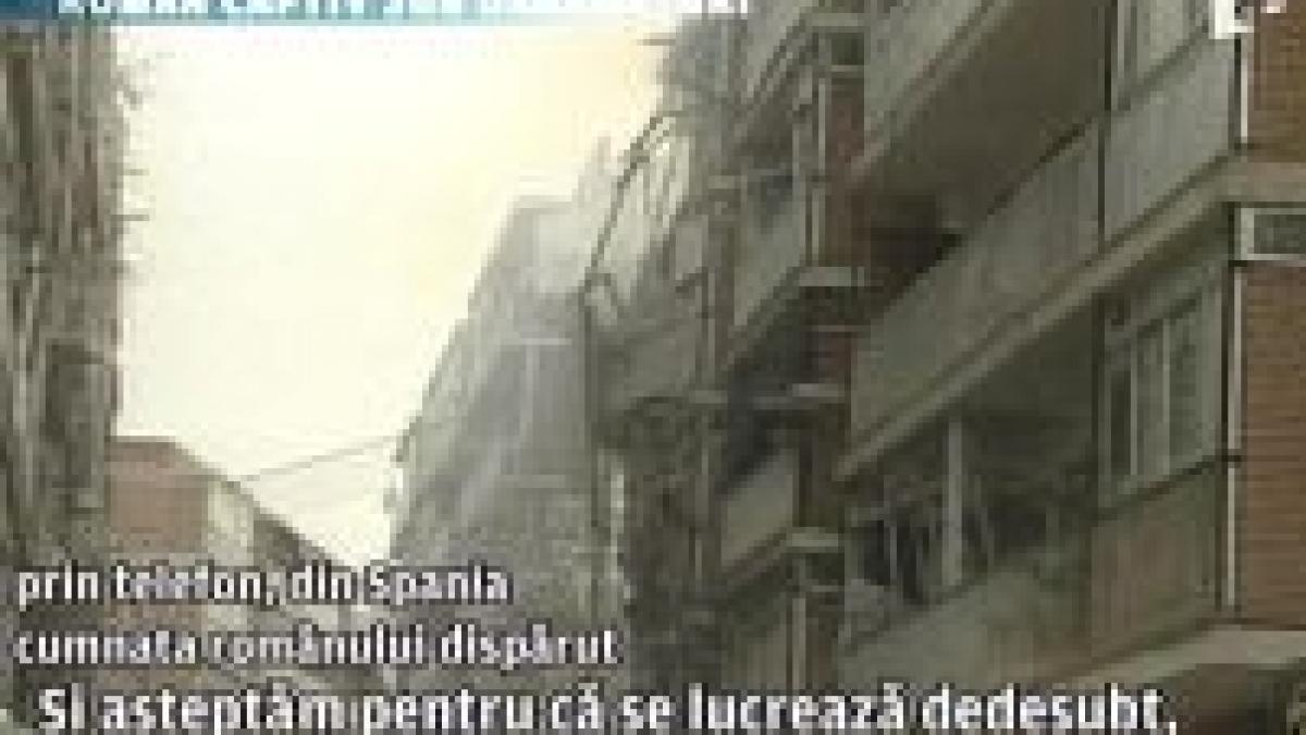 Român dispărut sub ruinele unui bloc
