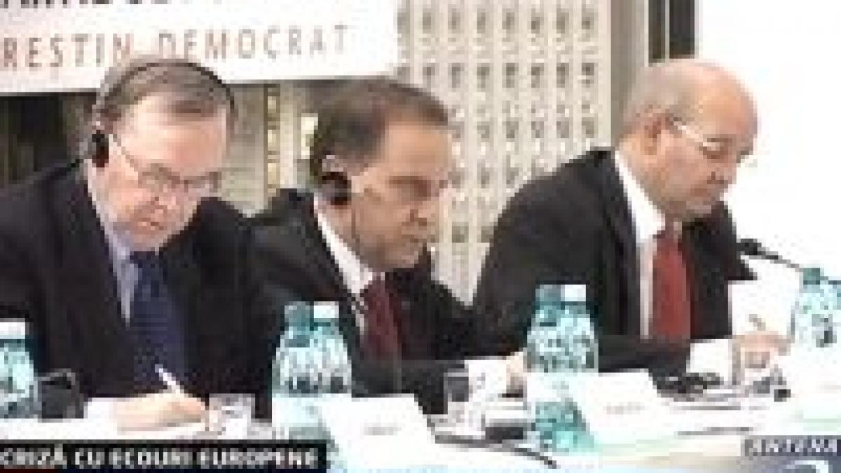 traian basescu e sustinut de presedintele ppe