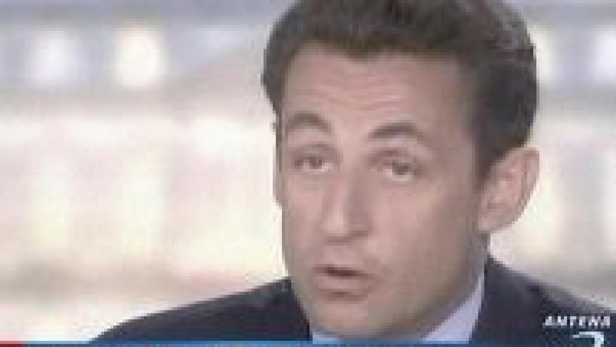 sondaje sarkozy va conduce franta