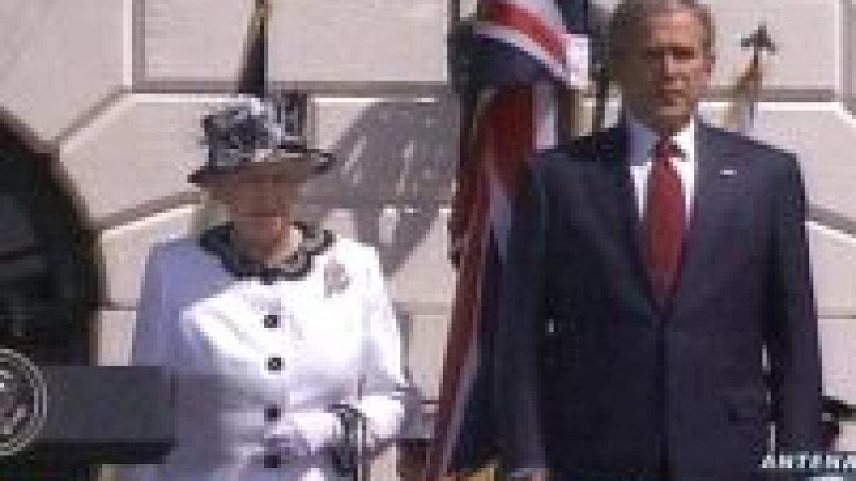 regina elisabeta in vizita la casa alba