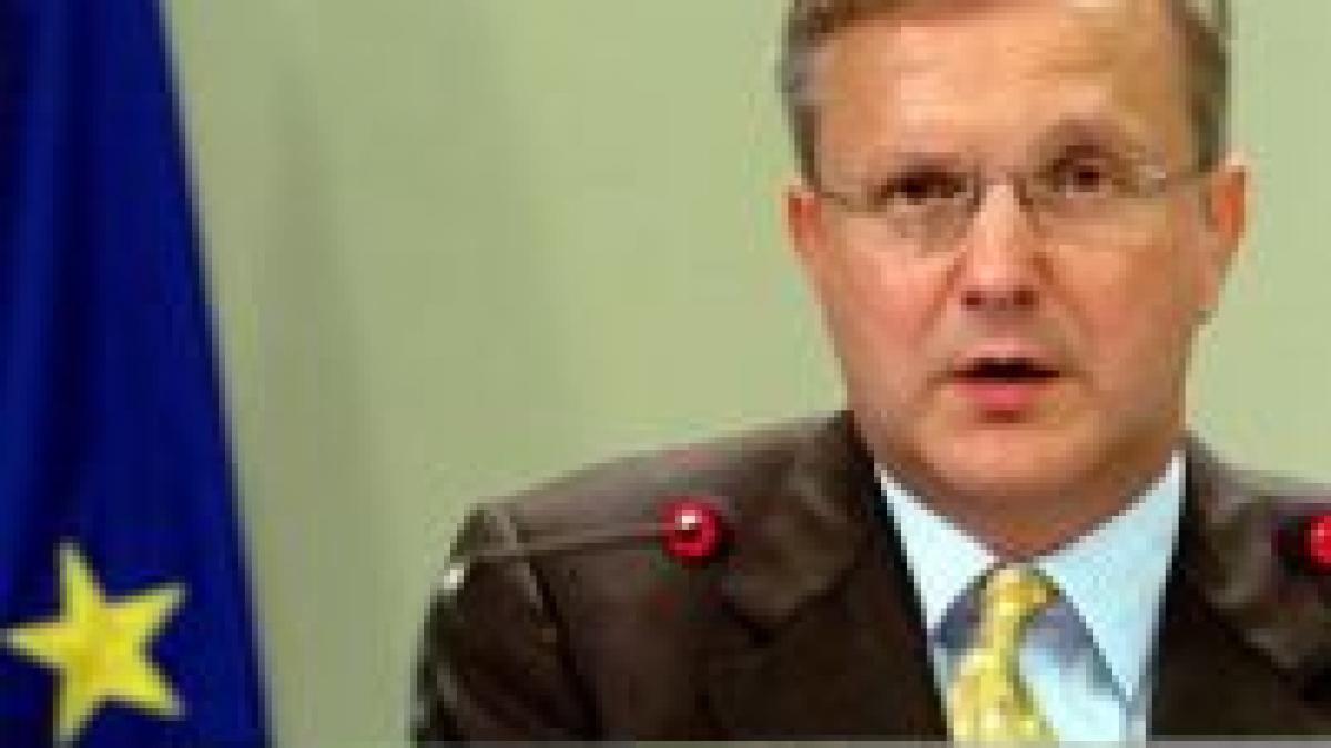 olli rehn cere ue sa fie corecta cu turcia