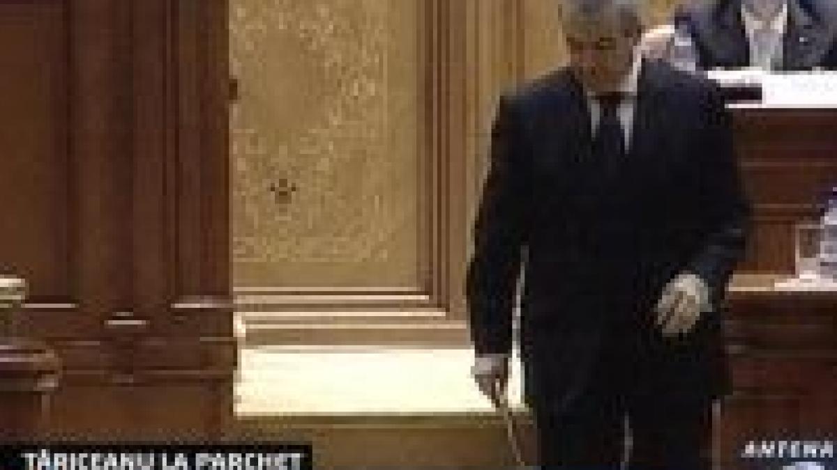 tariceanu a fost audiat la parchet
