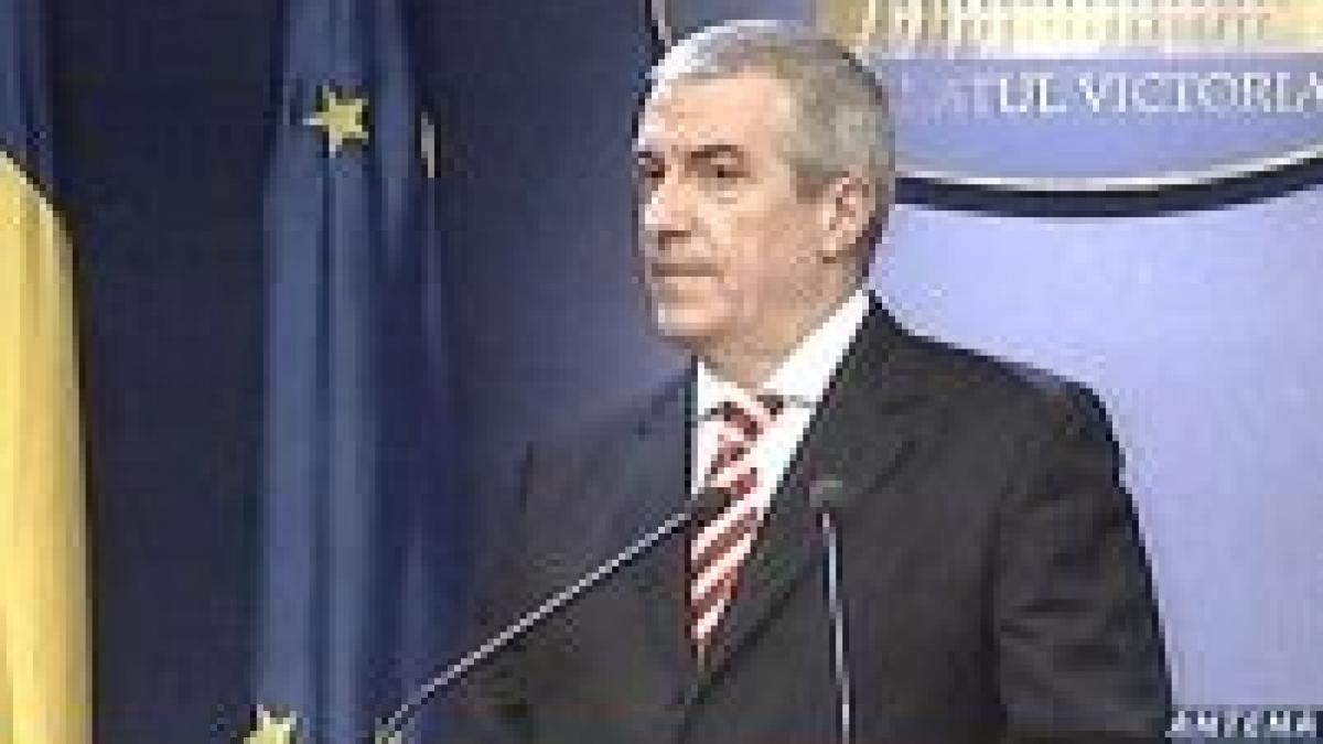 tariceanu basescu are o politica primitiva