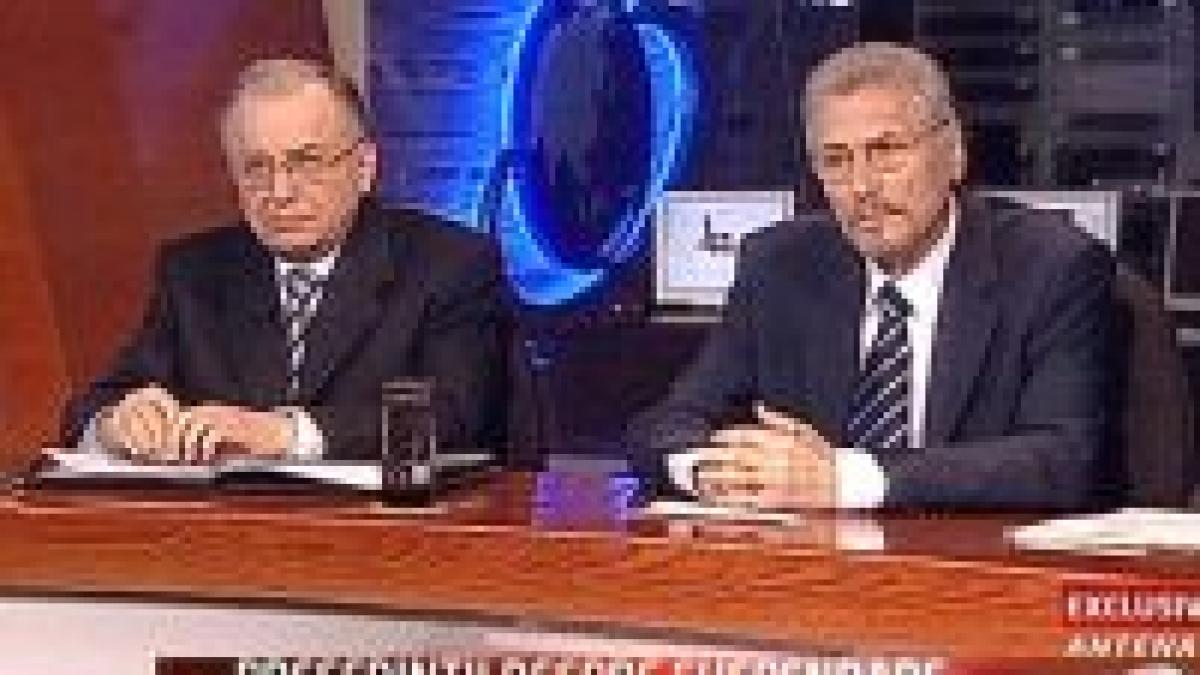 iliescu si constantinescu vs basescu