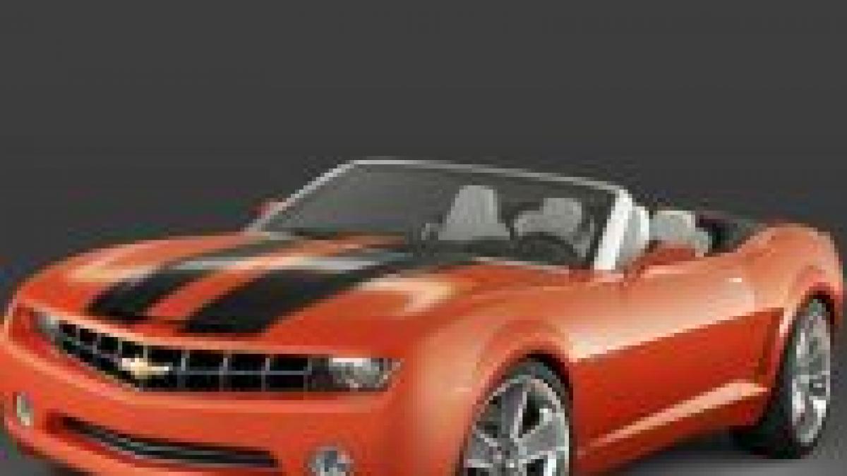 chevrolet camaro convertible o masina retro