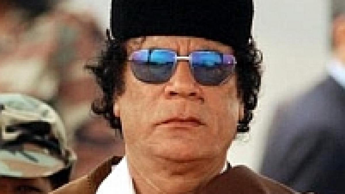 Libia. Liderul Khadafi ar fi în comă