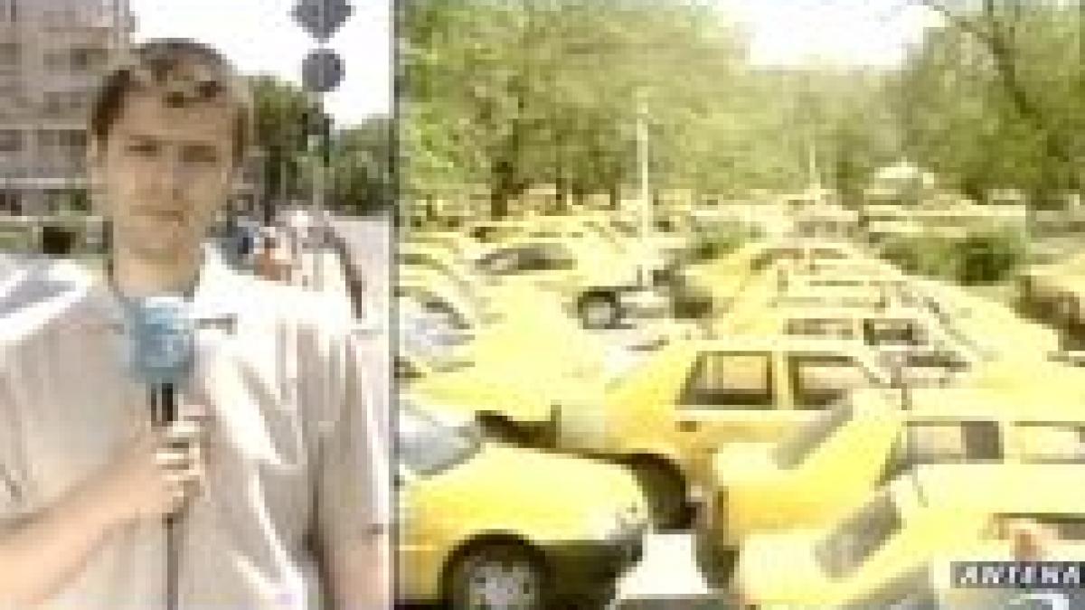 taximetristii au protestat in toata tara