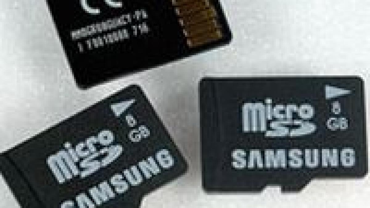 samsung a dezvoltat cardul de memorie de 8 gb