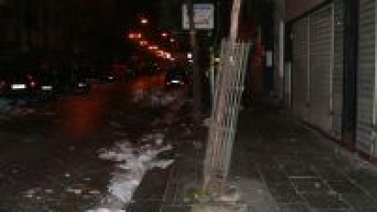 napoli este un oras sufocat de gunoaie