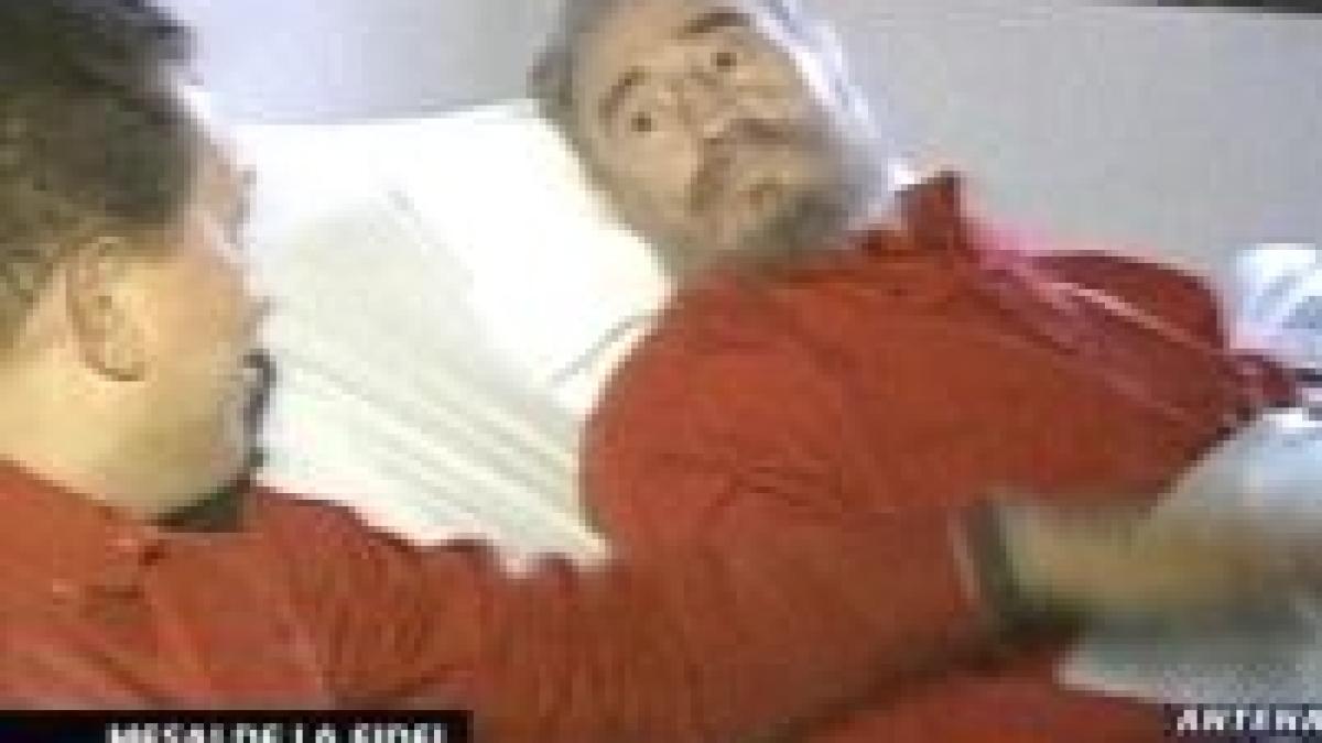 fidel castro vorbeste despre convalescenta sa