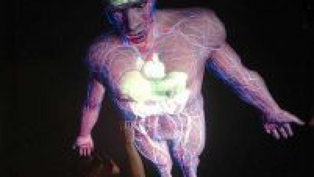 caveman imaginea 4d a unui corp uman