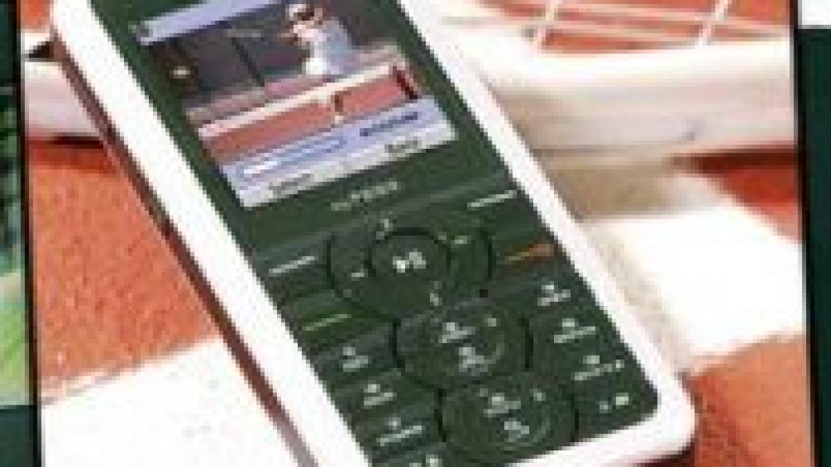 Turneul de la Roland Garros pe telefonul mobil 
