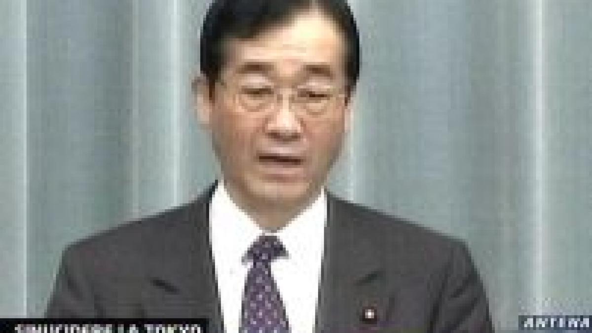 japonia un alt demnitar s a sinucis