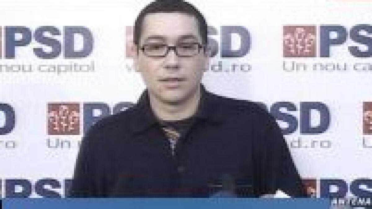 ponta vrea sa fie ministrul justitiei