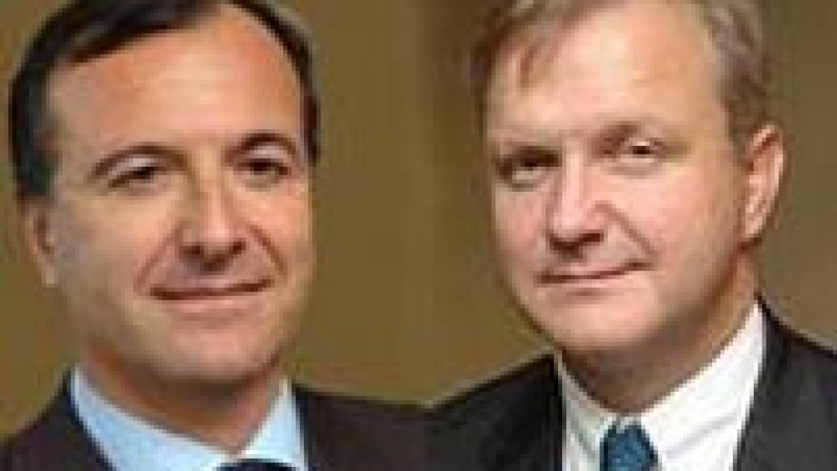 Frattini şi Rehn avertizează România
