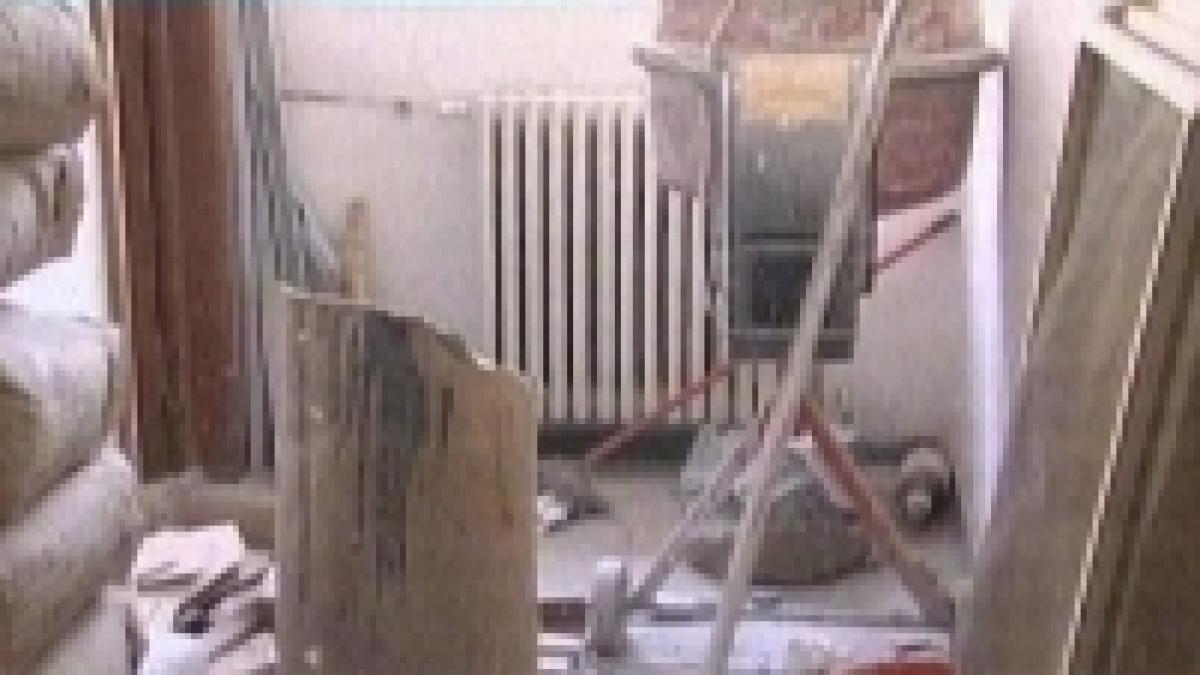 iasi studenti terorizati de lucrarile de renovare