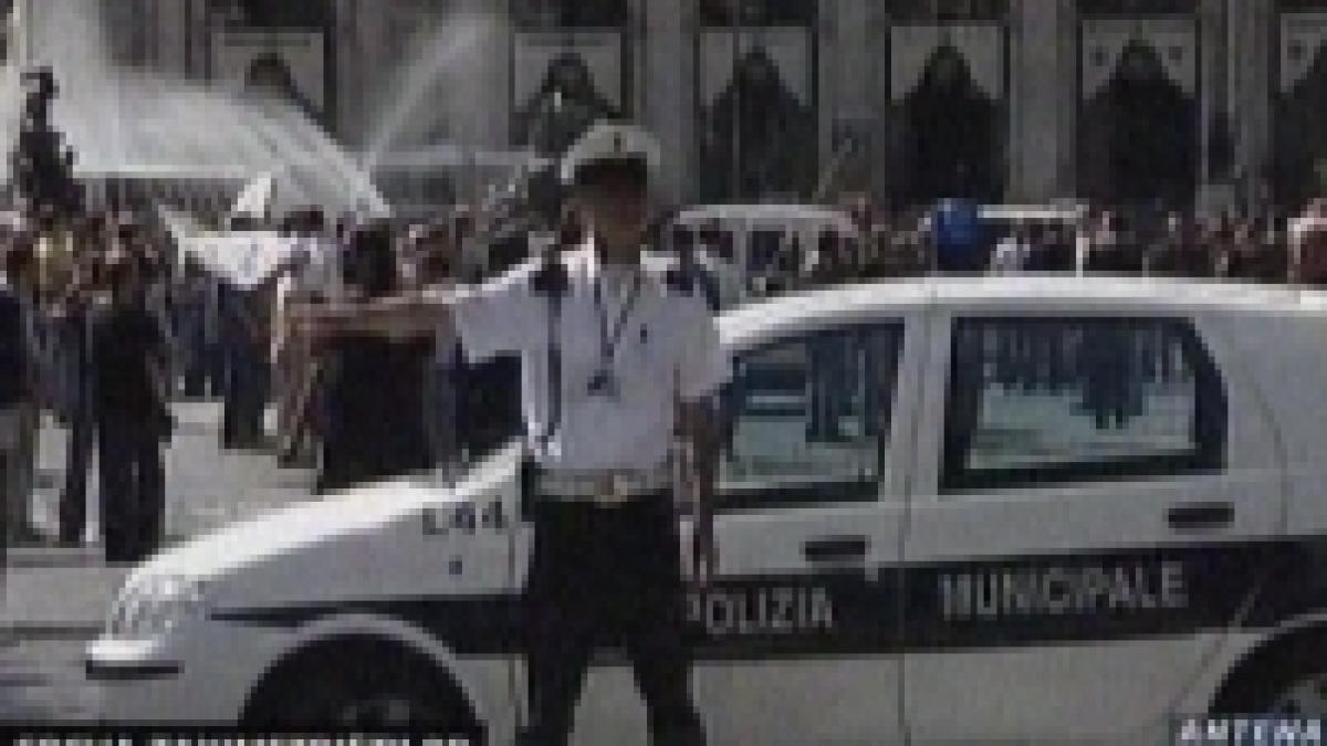 haos in italia taximetristii au facut greva