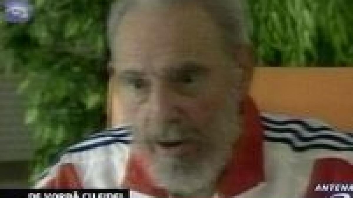 primul interviu televizat al lui castro