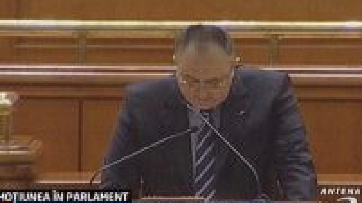 circul citirii motiunii pd in parlament