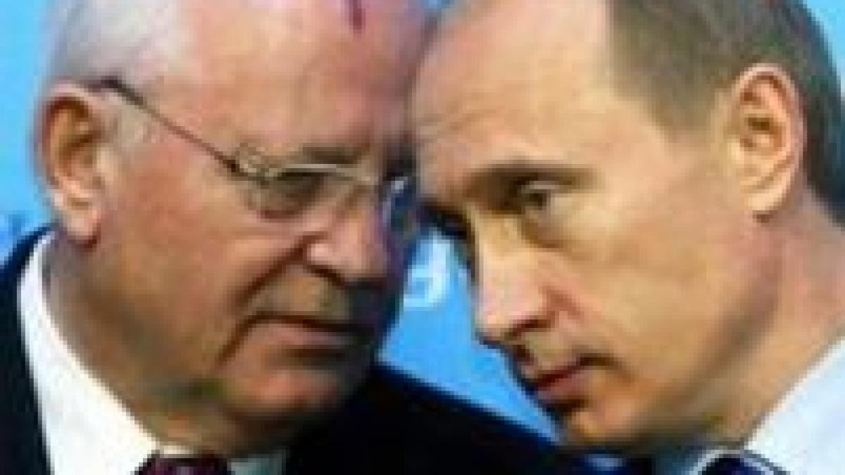 gorbaciov ameninta europa la unison cu putin