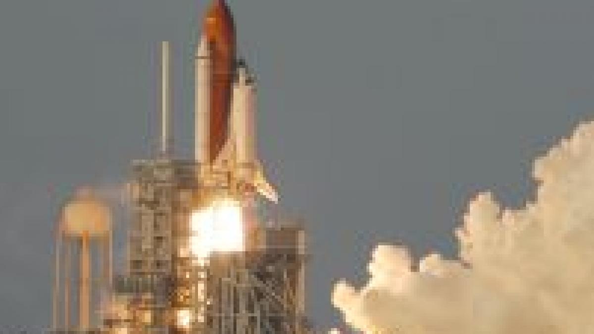 naveta atlantis a fost lansata