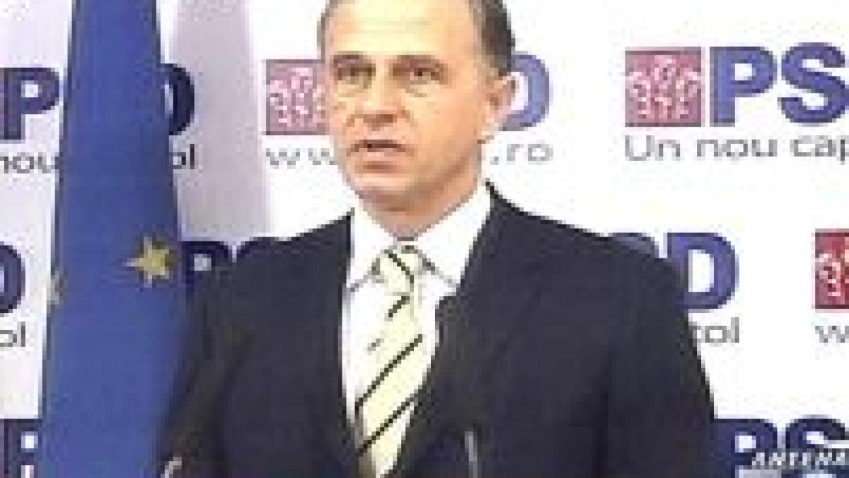 psd se va abtine la votul motiunii pd