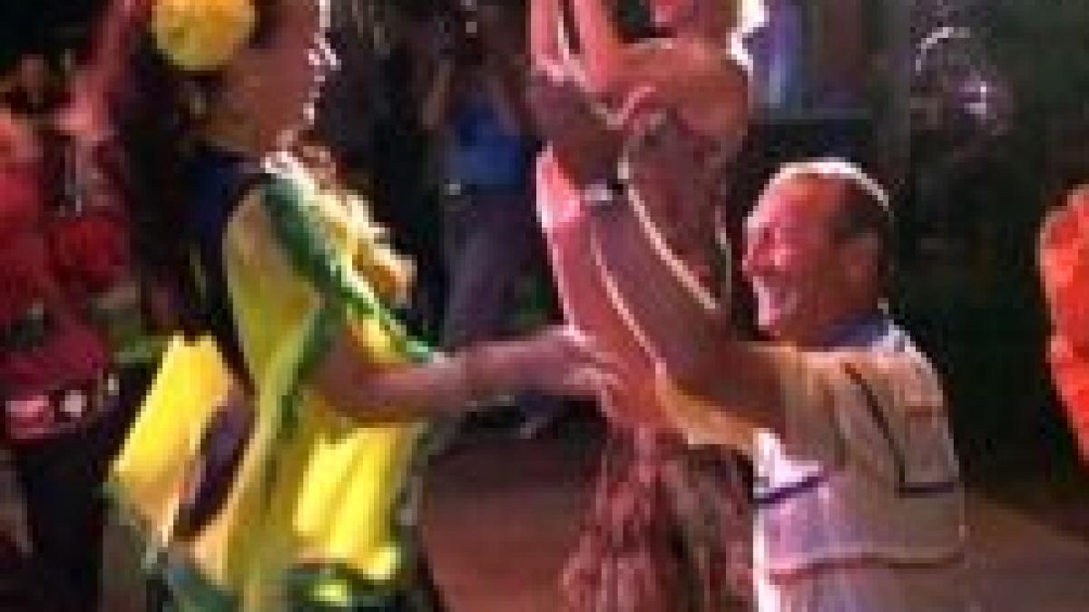 basescu si a inceput vacanta pe litoral