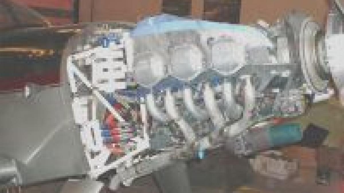 primul motor de racheta din romania